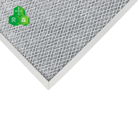 蘇州貝森鋁箔網與菱形鋁網復合基材光觸媒高效催化網